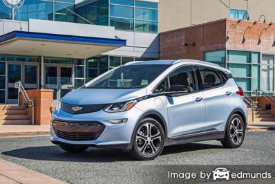 Insurance rates Chevy Bolt in Chandler