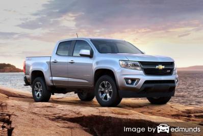 Insurance rates Chevy Colorado in Chandler