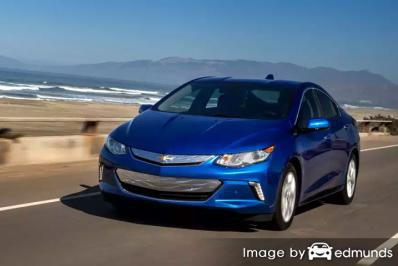 Insurance rates Chevy Volt in Chandler