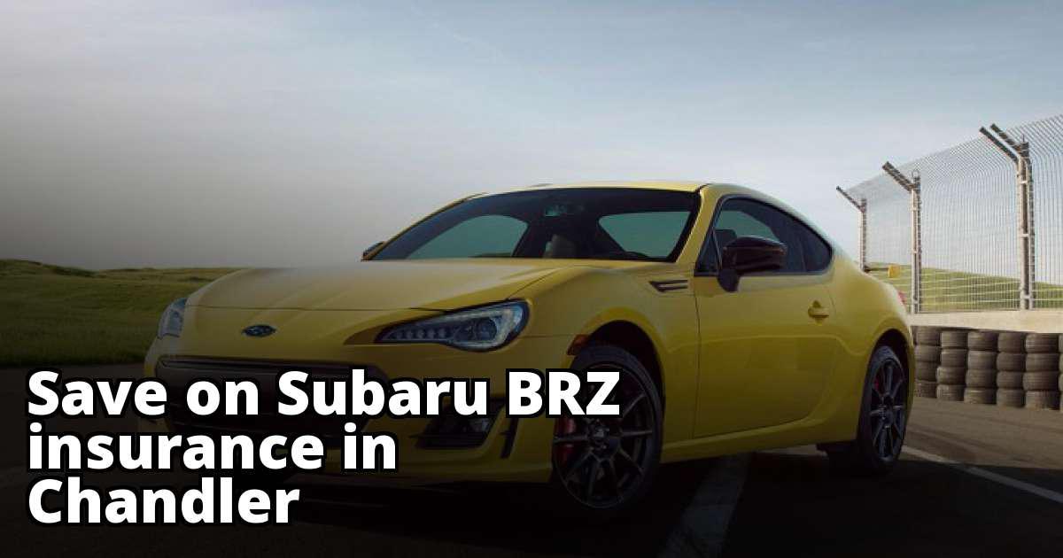 Subaru BRZ Insurance Rate Quotes in Chandler, AZ