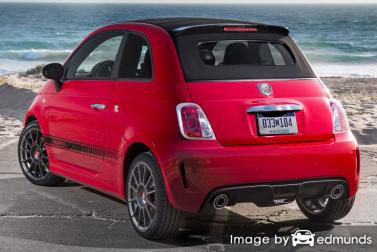 Insurance rates Fiat 500 in Chandler
