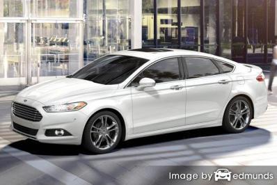 Insurance rates Ford Fusion in Chandler