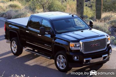 Insurance rates GMC Sierra 2500HD in Chandler