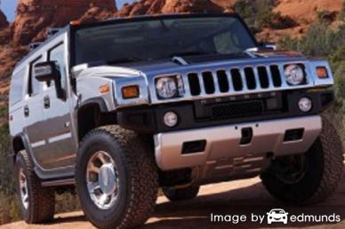 Insurance rates Hummer H2 in Chandler