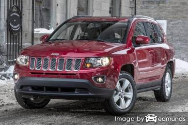 Insurance rates Jeep Compass in Chandler