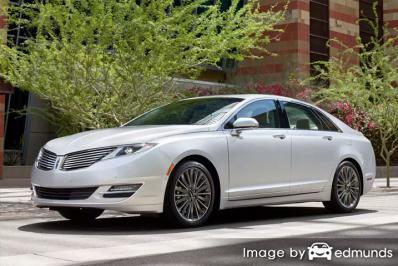 Insurance rates Lincoln MKZ in Chandler