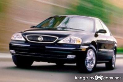 Insurance rates Mercury Sable in Chandler