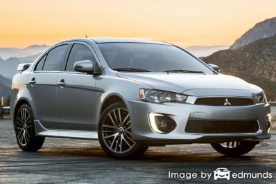 Insurance rates Mitsubishi Lancer in Chandler