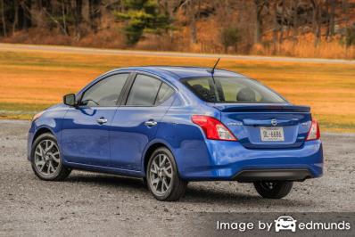 Insurance quote for Nissan Versa in Chandler