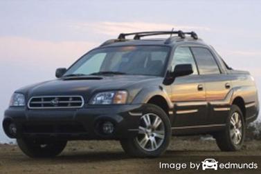 Insurance rates Subaru Baja in Chandler