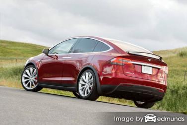 Insurance rates Tesla Model X in Chandler