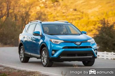 Insurance rates Toyota Rav4 Hybrid in Chandler